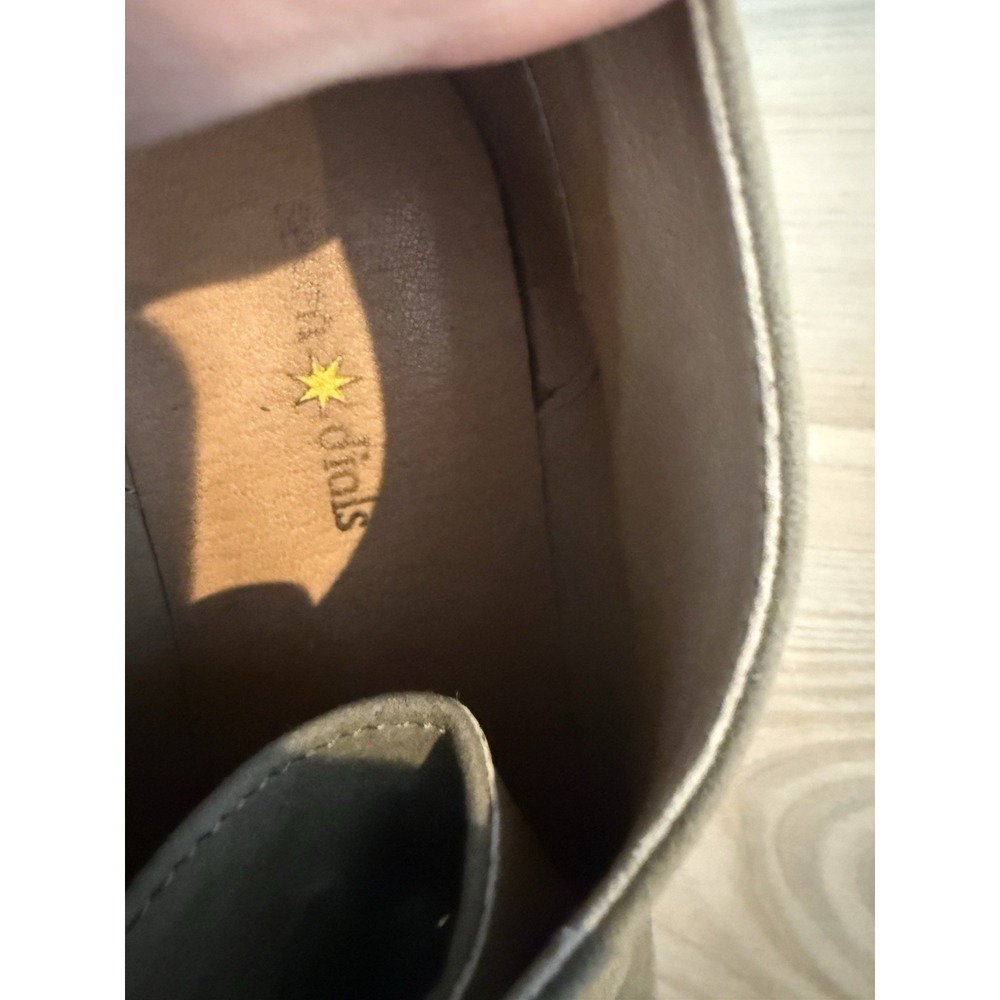 Seven Dials Ankle Boots shoes Color Light Brown Size 9M Flat‎ Lace Up Go - Picture 4 of 5